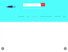 Tablet Screenshot of pamsky.com